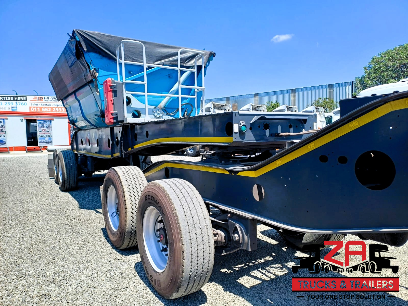 2021 AFRIT 18 CUBE SIDE TIPPER TRAILER #53337